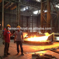 Cast iron melting induction furnace